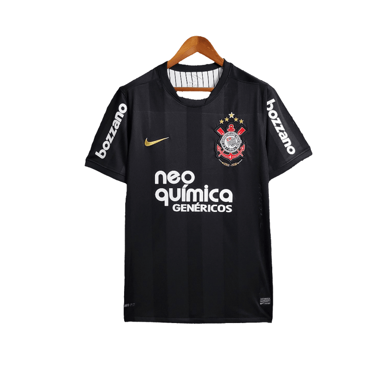 Corinthians 2010 II Away Jersey - Retro Version | Free Shipping + Keychain Gift