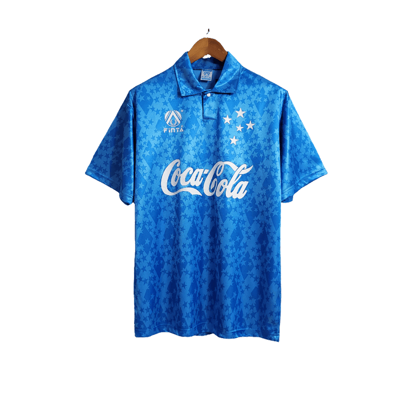 Cruzeiro 93/94 I Home Jersey - Retro Version | Free Shipping + Keychain Gift
