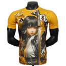 Japan 25/26 Anime Special Edition Jersey - Orange - Player Version | Free Shipping + Keychain Gift
