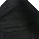 Linen Calfskin Rive Gauche Tote Black