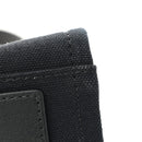 Canvas Studded Small Logo Tote Bag Black