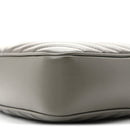 Calfskin Matelasse Monogram Lou Camera Bag Dusty Grey