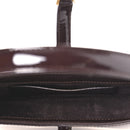 Patent Calfskin Le 5 A 7 Mini Hobo Spicy Chocolate