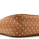 Tessuto Nylon Studded Mini Re-Edition Bag Brandy