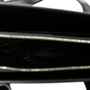 Spazzolato Mini Re-Edition 1995 Double Handle Handbag Black