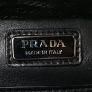 Saffiano Travel Medium Brique Crossbody Bag Black
