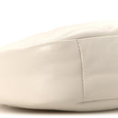 Nappa Soft Padded Mini Bag White