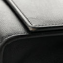 Grain De Poudre Medium Classic Monogram Kate Satchel Black
