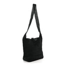 Raffia Monogram Le 5 A 7 Medium Tote Black