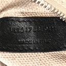 Linen Calfskin Small Rive Gauche Tote Greggio Natural