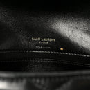 Lambskin Chevron Quilted Mini Loulou Black