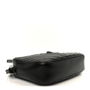 Calfskin Matelasse Monogram Monochrome Lou Camera Bag Black