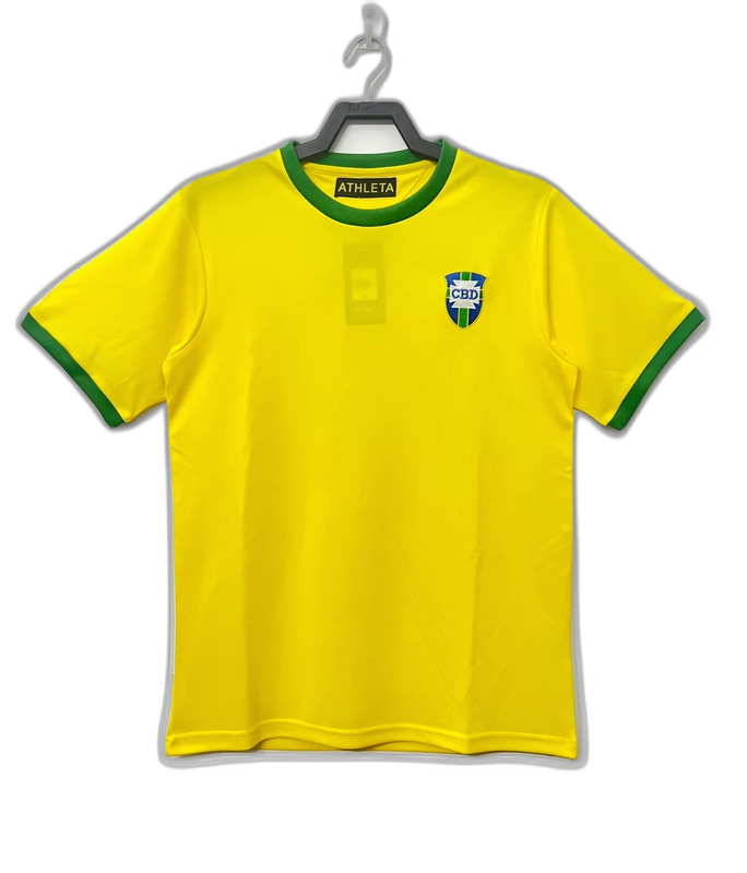 Brazil 1970 I Home Jersey - Retro Version | Free Shipping + Keychain Gift