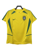 Brazil 2002 I Home Jersey - Retro Version | Free Shipping + Keychain Gift