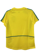 Brazil 2002 I Home Jersey - Retro Version | Free Shipping + Keychain Gift