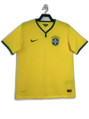 Brazil 2014 I Home Jersey - Retro Version | Free Shipping + Keychain Gift