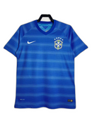 Brazil 2014 II Away Jersey - Retro Version | Free Shipping + Keychain Gift