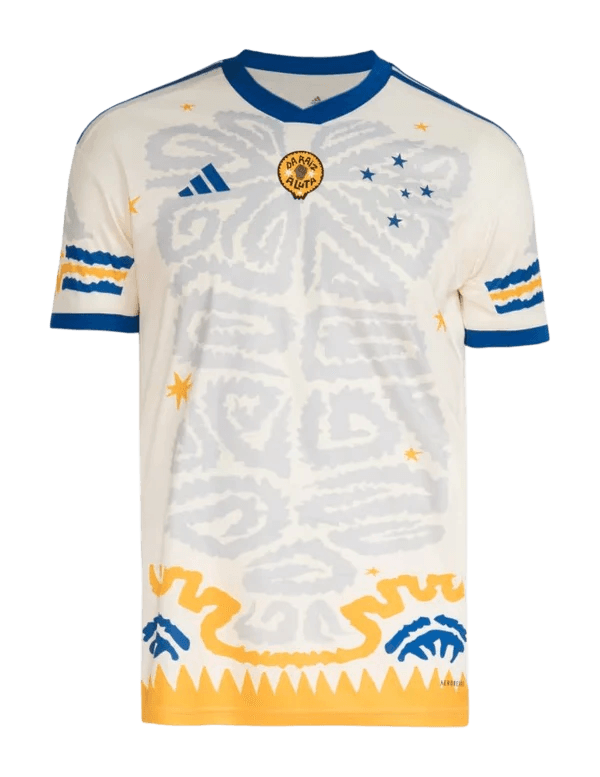 Cruzeiro 23/24 Special Graphic Jersey - Fan Version | Free Shipping + Keychain Gift