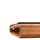 Suede Small Monogram Kate Satchel Macaron