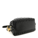 Nappa Matelasse Dome Crossbody Black