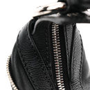 Calfskin Small Repeat Zip Hobo Black