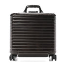 Gloss Polycarbonate Suitcase Compact Brown
