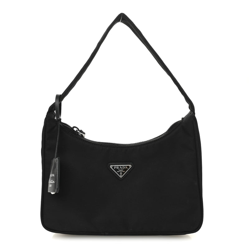Tessuto Nylon Mini Re-Edition 2000 Bag Black