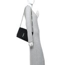 Grain De Poudre Large Classic Monogram Kate Satchel Black
