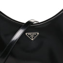 Spazzolato Large Cleo Adjustable Strap Shoulder Bag Black