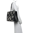 Empreinte Monogram Giant Onthego GM Black Beige