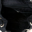 Tessuto Nylon Saffiano Small Backpack Black