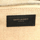 Linen Calfskin Rive Gauche Tote Optic White