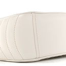 Soft Calfskin Diagramme Camera Bag White