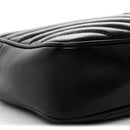 Calfskin Matelasse Monogram Lou Camera Bag Black