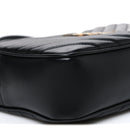 Calfskin Matelasse Monogram Lou Camera Bag Black