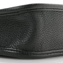 Vitello Daino Soft Mini Hobo Messenger Bag Black