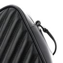 Calfskin Matelasse Monogram Monochrome Lou Camera Bag Black