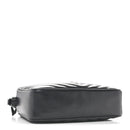 Calfskin Matelasse Monogram Monochrome Lou Camera Bag Black