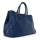 Saffiano Large Galleria Double Zip Tote Bluette