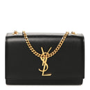 Grain De Poudre Small Monogram Kate Satchel Black