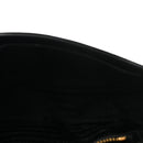 Saffiano Flap Shoulder Bag Black