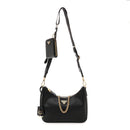 Saffiano Lux Re-Edition 2005 Shoulder Bag Black