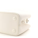 Taurillon Capucines East West MM Optic White
