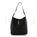 Smooth Calfskin Large Le 5 A 7 Soft Hobo Black