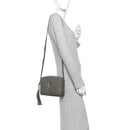 Calfskin Matelasse Monogram Lou Camera Bag Dusty Grey
