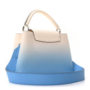 Taurillon Capucines MM Gradient Blue