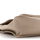 Crinkled Calfskin Matelasse Monogram Medium Niki Chain Satchel Gold Sand