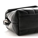 Calfskin Y Quilted Monogram Toy Loulou Crossbody Bag Black