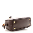 Calfskin Mini Arcadie Top Handle Bag Briarwood