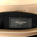 Calfskin Y Quilted Monogram Medium Loulou Chain Satchel Dark Beige